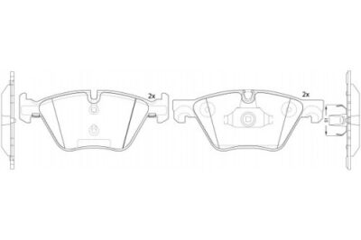 BMW 520i Front Brake Pads