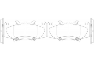 Toyota Fortuner, Hilux Front Brake Pad