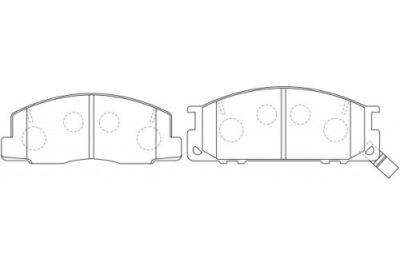 Toyota Townace, Liteace Front Brake Pads