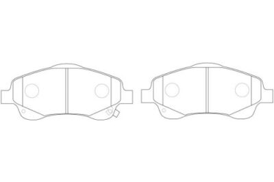 Toyota Avensis, Caldina Front Brake Pads