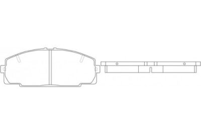 Toyota Dyna, Hiace Front Brake Pads