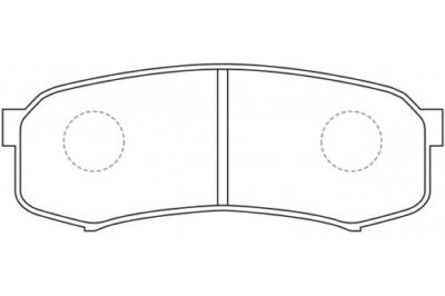 Toyota Landcruiser Prado 100/120/150 Rear Brake Pads