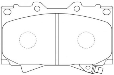 Toyota Landcruiser 100 Front Brake Pads