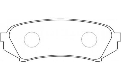 Toyota Landcruiser 100, Lexus LX470 Rear Brake Pads