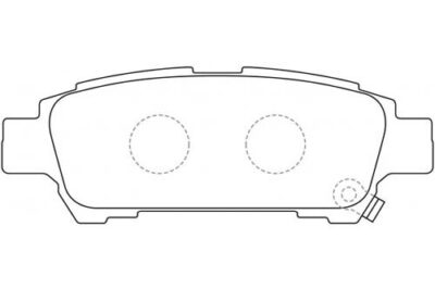 Toyota Alphard, Noah, Voxy, Isis Rear Brake Pads