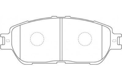 Toyota Alphard, Caldina, Sienna Front Brake Pads