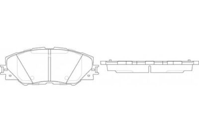 Toyota RAV4, Vanguard Front Brake Pads