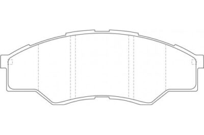 Toyota Hilux KUN15 Front Brake Pads