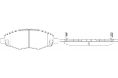 Toyota Hilux KUN15/LAN15 Front Brake Pads