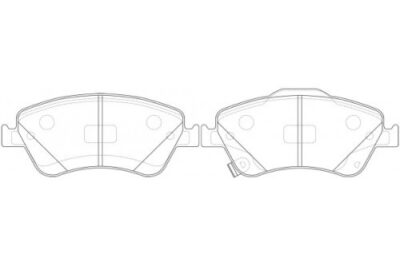 Toyota Auris, Corolla Front Brake Pads