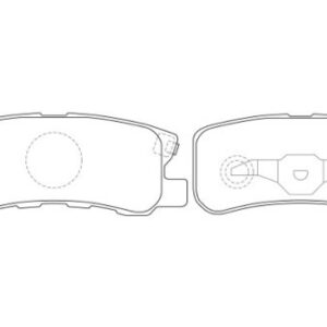 Toyota Cami, Rush, Daihatsu Terios Front Brake Pads