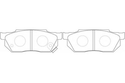 Honda Fit, Fit Aria Front Brake Pads