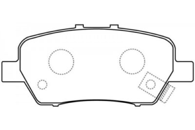 Honda Stream, Crossroad Rear Brake Pads