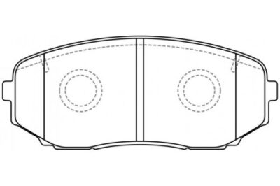 Mazda CX7/CX9 Mitsubishi Outlander Front Brake Pads PN5561