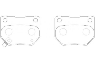 Subaru Impreza/WRX Rear Brake Pads PN7800