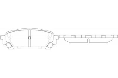 Subaru Forester/Impreza Rear Brake Pads PN7801