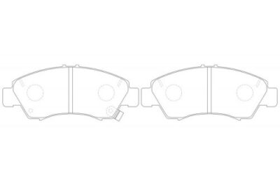 Honda Fit/Fit Aria/Civic Front Brake Pads PN8265