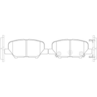 Mazda Axela/Atenza Sport Wagon Rear Brake Pads