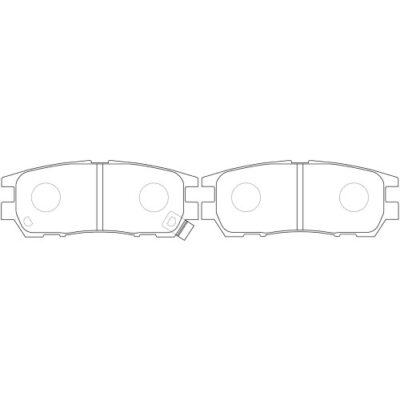 Mitsubishi Pajero V21/23/24/44/46 Front Brake Pads