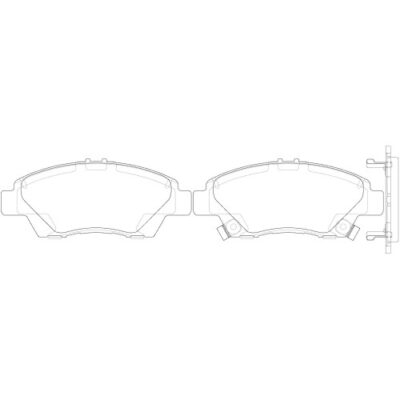 Honda Fit/Shuttle/Insight Front Brake Pads