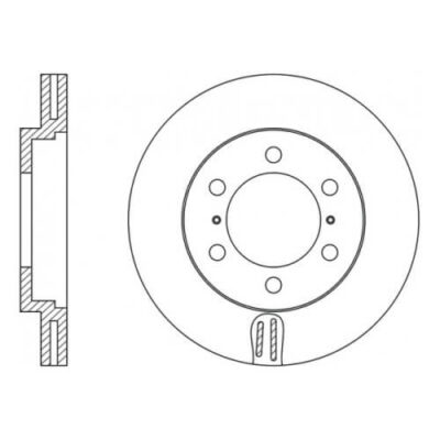 Mitsubishi Pajero Front Brake Disc