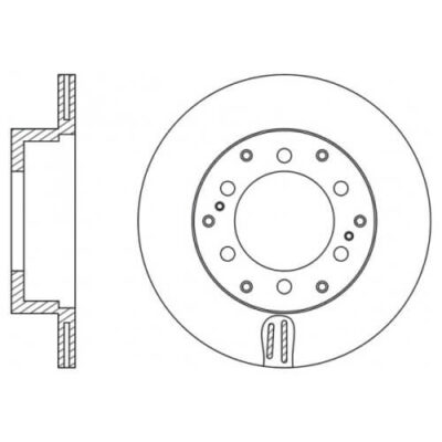 Toyota Hilux Surf/FJ Cruiser Rear Brake Disc