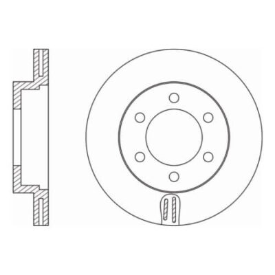 Lexus GX470 Front Brake Disc