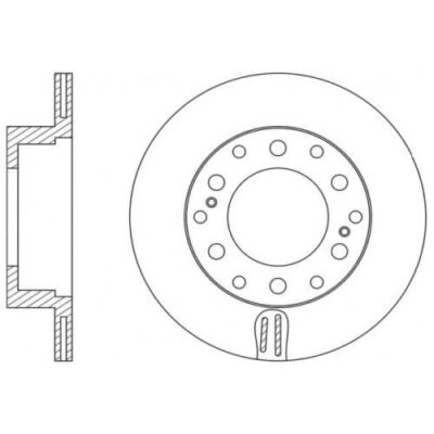 Toyota Fortuner/FJ Cruiser Rear Brake Disc