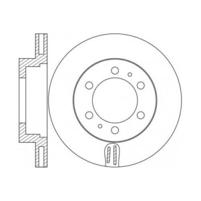 Toyota Hilux Revo Front Brake Disc