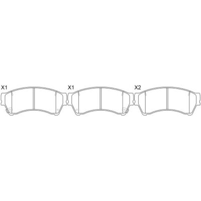 Mazda Atenza Sport Front Brake Pads